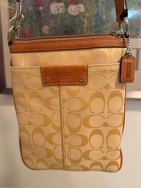 Coach Signature Yellow Crossbody